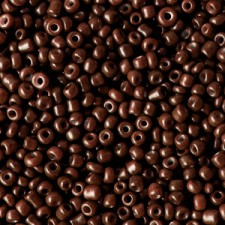 Seed beads 11/0 (2mm) Coffee brown
